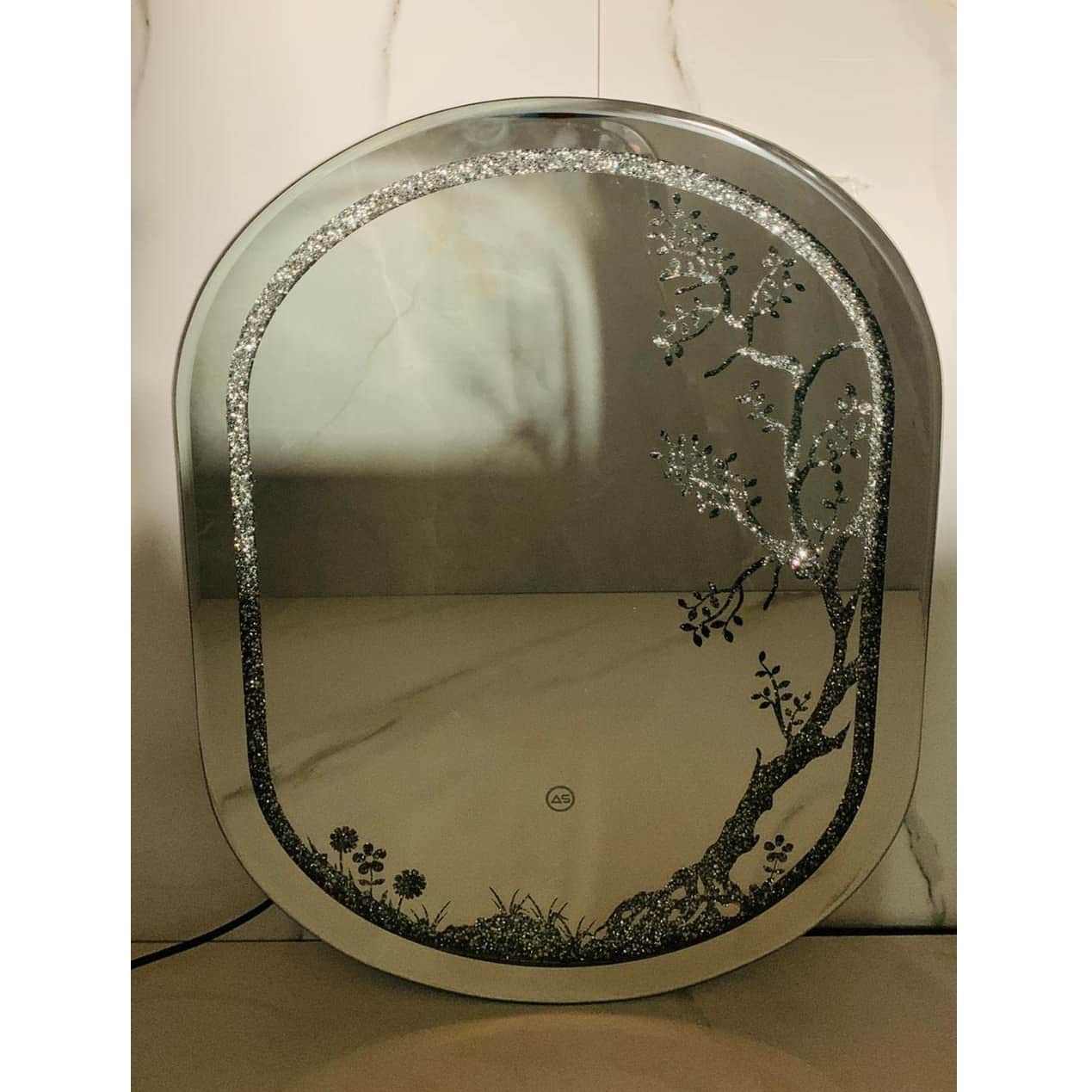 Amazing Store Light led Mirror Touch Sensor led Mirror 18x24 - rear_view
