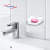 Aquabath Unbreakable Plastic Hanging & Flooring SOAP Dish/SOAP Holder/Bathroom Accessories for Bathroom Square Shape - (Pack of 2)  (Transparent) - rear_view