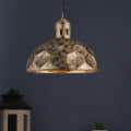 Gold Metal Single Hanging Lights- KATORA-HL-AB - without Bulb - front_view