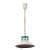Apollo White Metal Hanging Light  - without Bulb - right_view