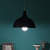 Black Yellow Metal Hanging Light M-4-BK-YL - without Bulb - rear_view