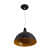 Black Yellow Metal Hanging Light M-4-BK-YL - without Bulb - left_view