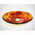 Deck Mounted Wash Basin Bowl Round Shape Counter Top Vessel Sink - top_view