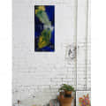 Epoxy Resin Wall Art (9 x 20 Inch) - photo