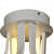 LED INDOOR LIGHTS – SLEDIF0101 – 30W LED SPIRO FIXTURE – W.W - top_view
