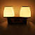 Wooden Metal Wall Light- 2020-2W - without Bulb - rear_view