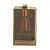 Gold Glass Wall Sconces - without Bulb - top_view