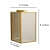 Gold Glass Wall Sconces - without Bulb - rear_view