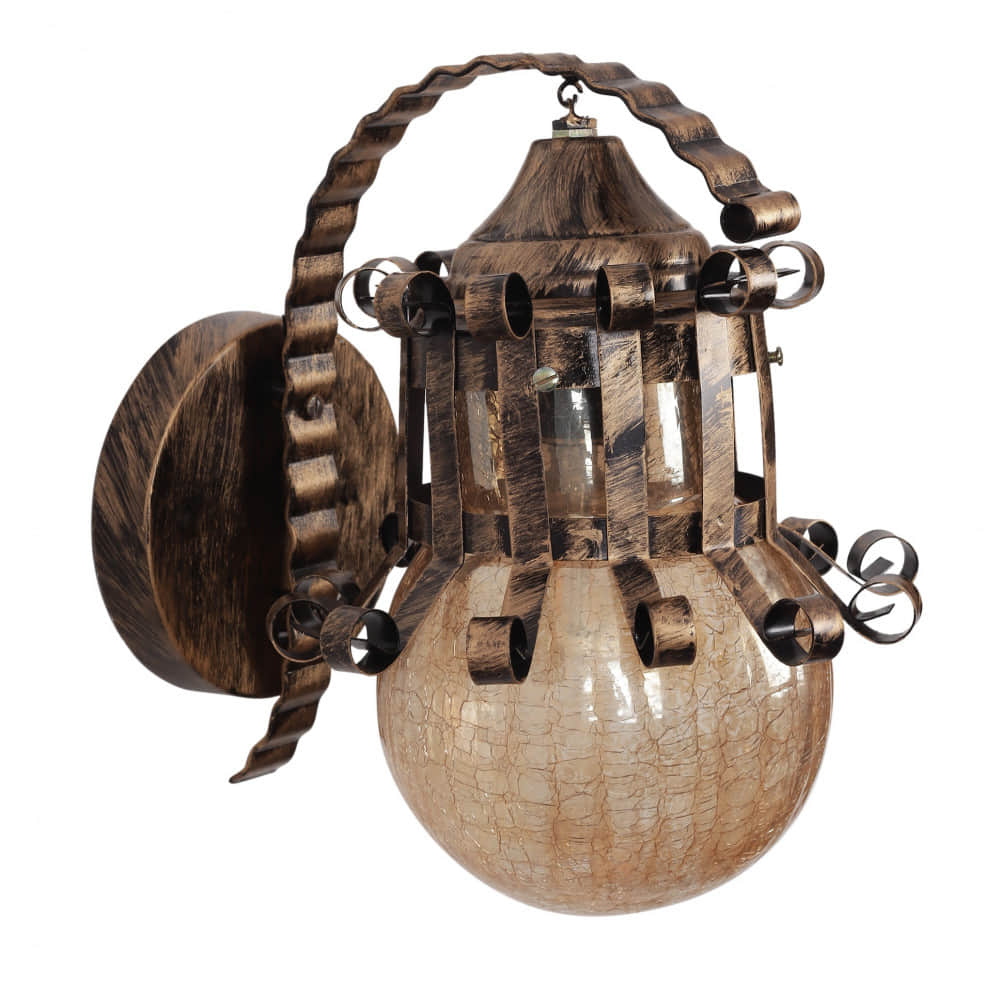 Brass Metal Wall Light- 851-1W - without Bulb - photo