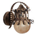 Brass Metal Wall Light- 851-1W - without Bulb - front_view