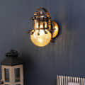Brass Metal Wall Light- 851-1W - without Bulb - left_view