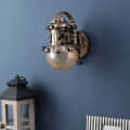 Brass Metal Wall Light- 851-1W - without Bulb - right_view