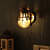 Brass Metal Wall Light- 851-1W - without Bulb - bottom_view