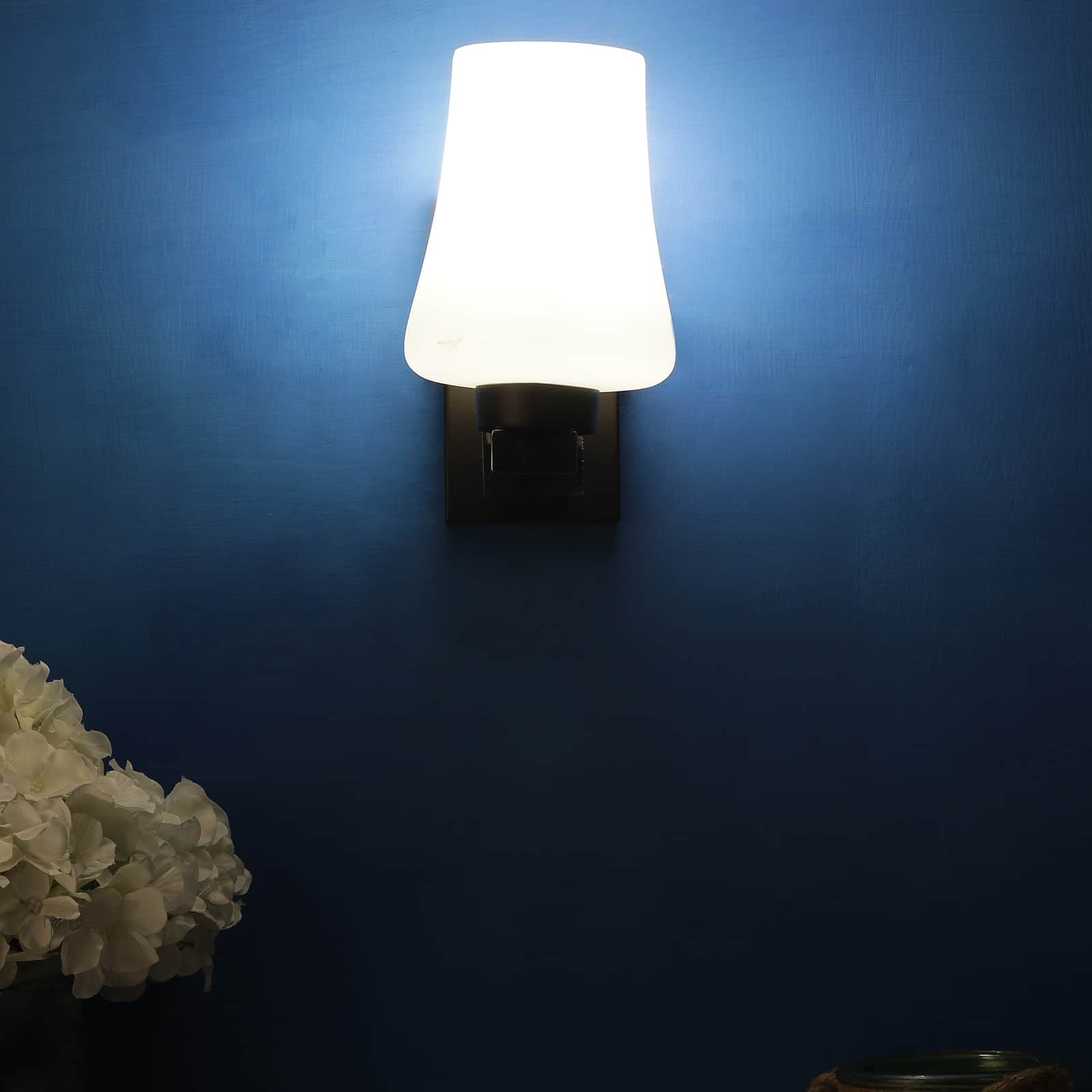 Brown Metal Wall Light - 931-N-1W - without Bulb - rear_view