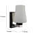 Brown Metal Wall Light - 931-N-1W - without Bulb - right_view