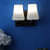 Brown Metal Wall Light -  without Bulb - front_view