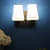 Brown Metal Wall Light -  without Bulb - rear_view