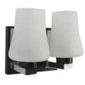 Brown Metal Wall Light -  without Bulb - bottom_view