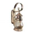 Gold Metal Wall Light - without Bulb - front_view