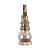 Gold Metal Wall Light - without Bulb - top_view