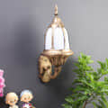 Antique Brass Metal Outdoor Wall Light -without Bulb - top_view
