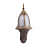 Antique Brass Metal Outdoor Wall Light -without Bulb - left_view