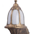 Antique Brass Metal Outdoor Wall Light -without Bulb - bottom_view