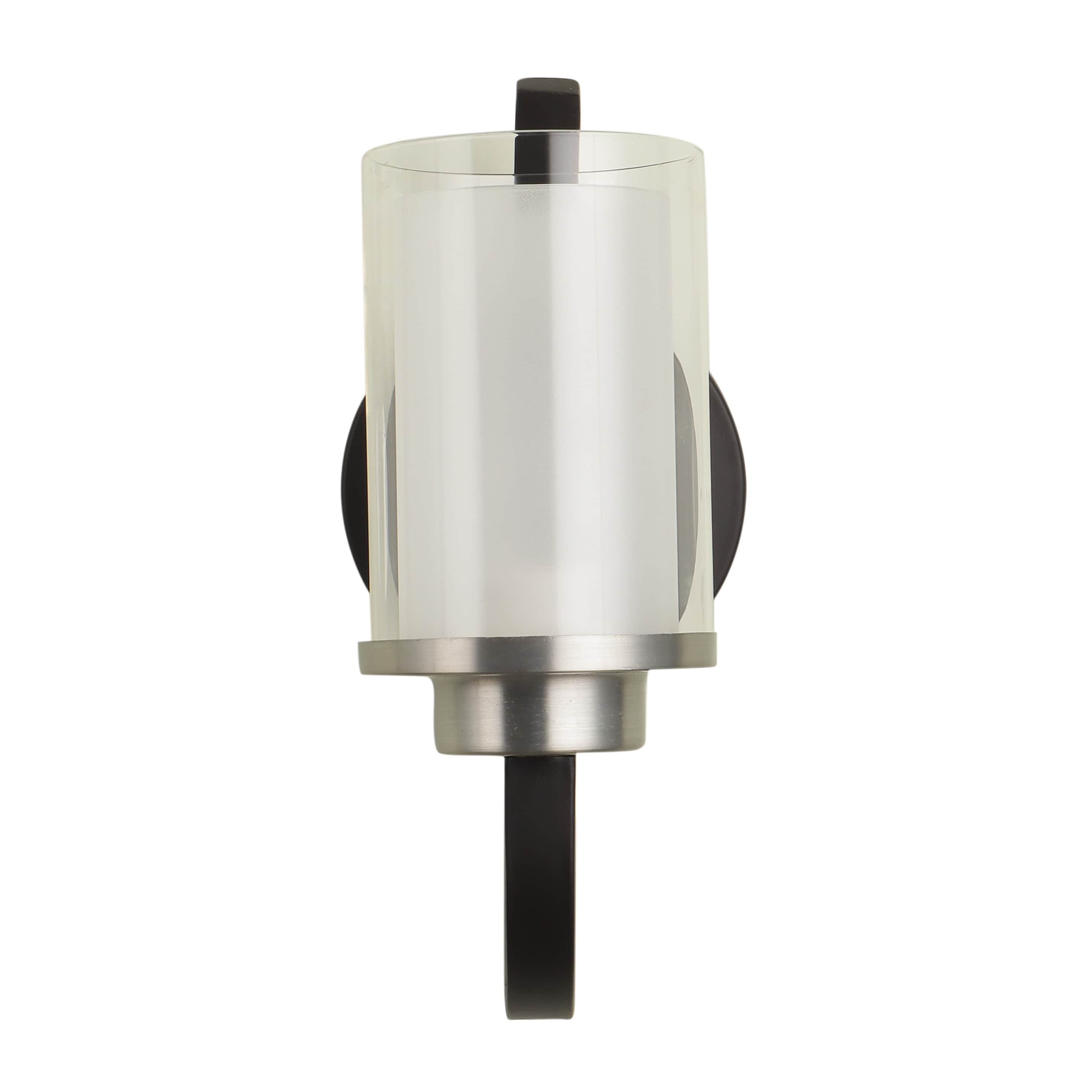 Black Glass Wall Sconces-  without Bulb - top_view