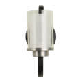 Black Glass Wall Sconces-  without Bulb - top_view