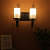 Black Glass Wall Sconces - without Blub - right_view