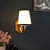 Gold Fabric Wall Sconces - rear_view