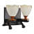 Black Glass Metal Wall Sconces  S-210-2W - without Bulb - photo