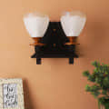 Black Glass Metal Wall Sconces  S-210-2W - without Bulb - left_view