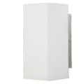 Luker White LED Wall Light - left_view