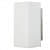 Luker White LED Wall Light - left_view