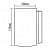 Indoor Wall Light White LWL111-1 - bottom_view