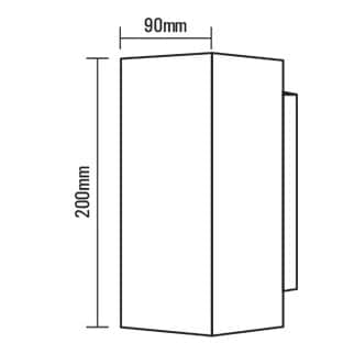 Indoor Hanging Wall Light - bottom_view