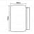 Aether Indoor White LED Wall Light 7W LWL114-1 - bottom_view