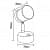 6 W Indoor Wall Light White LSP06 - bottom_view