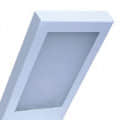 9 W Indoor Wall Light Warm White LBSL9 - top_view