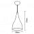 Indoor Hanging Light Lamp LSL208 - bottom_view