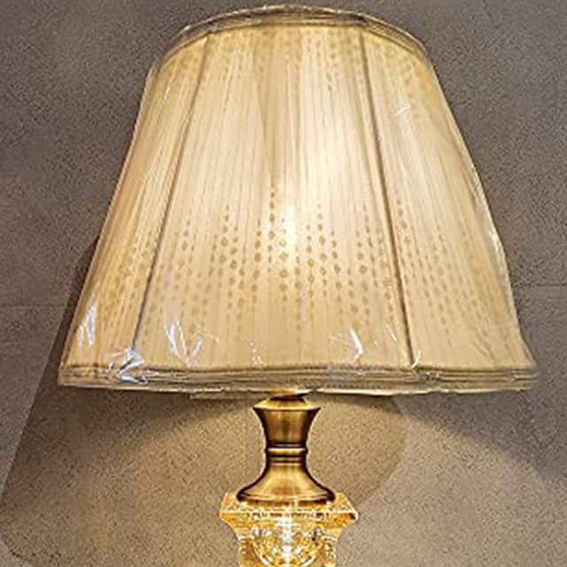 Antique Gold Table Lamp For Home Decoration - front_view