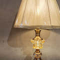 Antique Gold Table Lamp For Home Decoration - right_view