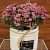 White Ceramic Small Flower Planter - left_view