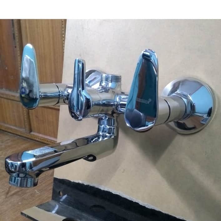 Nexa Deck Mounted Wall Mixer - front_view