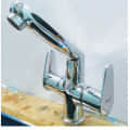 Center Hole Basin Mixer - rear_view