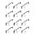 Stainless Steel Chrome Finish Oval D Drawer/Cabinet Handles (4 Inch) - left_view