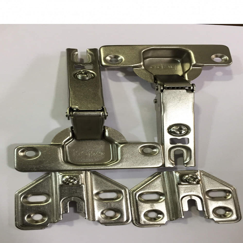 Soft Close Hinges Hydraulic With Mounting Plate 4 Hole 0 Crank - photo