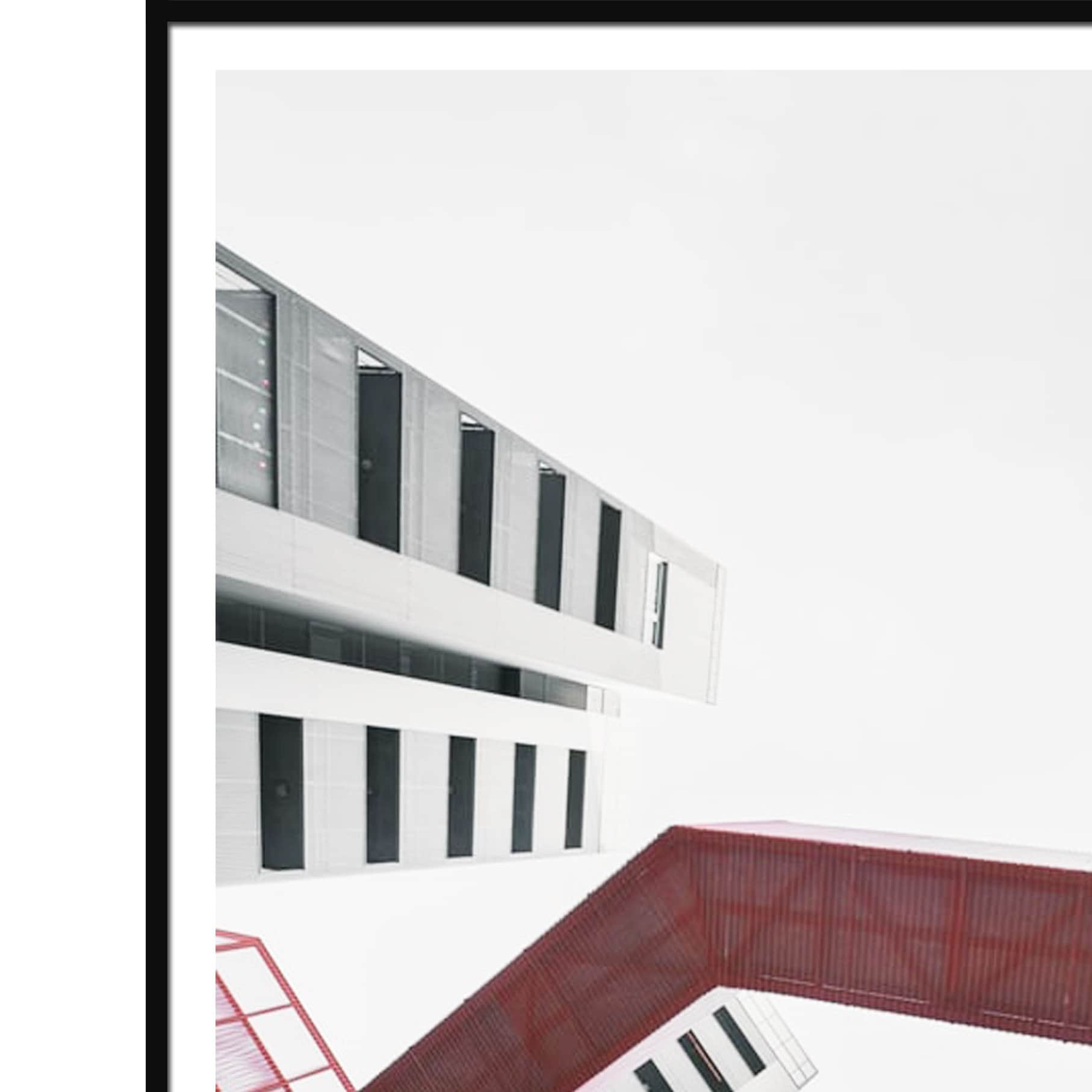 Corporate Hub Wall Poster Wall Frame - top_view