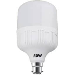 LED 50-Watt B22 Cool Day Light LED Bulb Lamp Base (White) - rear_view